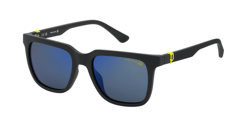 Okulary POLICE SPLN34W54U28B. Okulary przeciwsłoneczne, Kolor czarny. Mężczyzna.