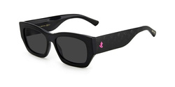 Okulary JIMMY CHOO CAMI-S-807. Okulary przeciwsłoneczne, Kolor czarny. Kobieta.