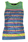 DAMSKI TANK TOP DESIGUAL ZIELONY