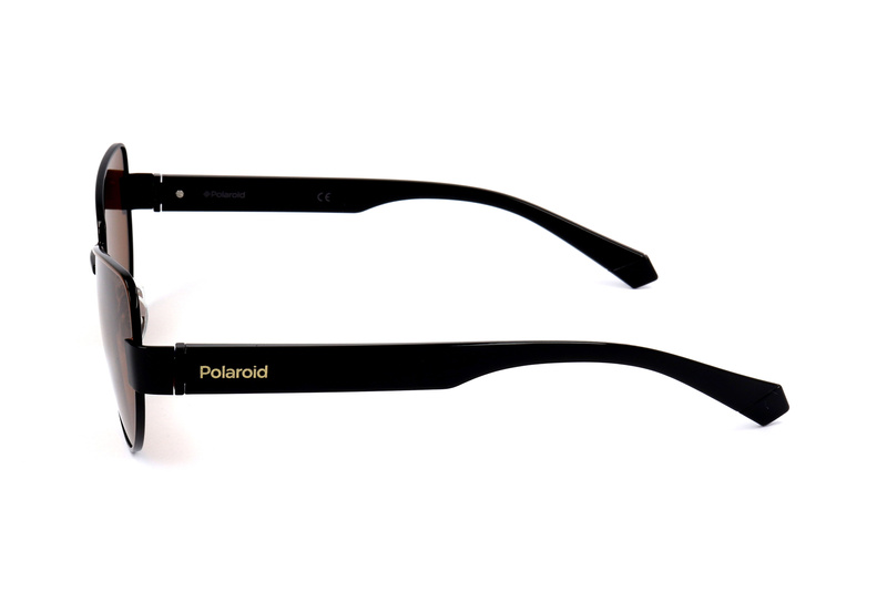Okulary POLAROID PLD6122-S-R60. Okulary przeciwsłoneczne, Kolor czarny brązowy. Unisex.