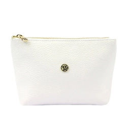 Gregorio Kosmetyczka damska ze skóry naturalnej zapinana na suwak