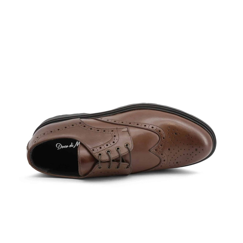 Wizytowe męskie buty półbuty marki Duca di Morrone