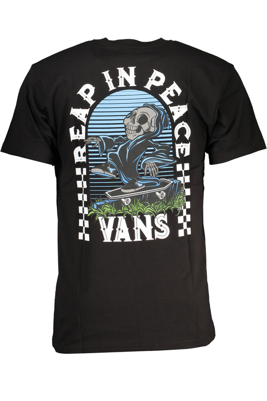 MĘSKI T-SHIRT Z KRÓTKIM RĘKAWEM VANS CZARNY