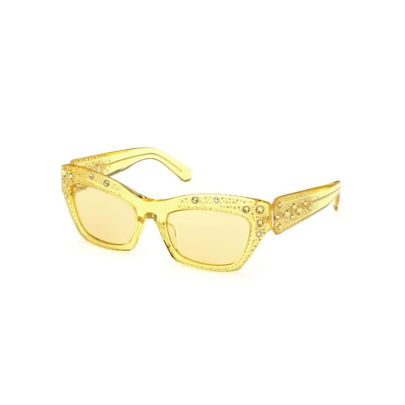 Okulary SWAROVSKI SK0380-5539J. Okulary przeciwsłoneczne, Kolor OXIDE. Kobieta.