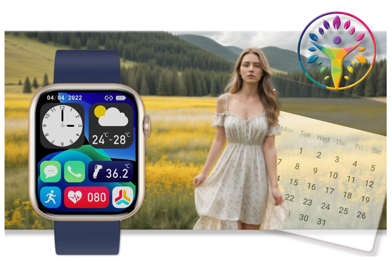 SMARTWATCH UNISEX GRAVITY GT3-4 - ROZMOWY BLUETOOTH, WŁASNE TARCZE (sg022d)