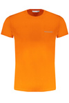 T-SHIRT MĘSKI Z KRÓTKIM RĘKAWEM TRUSSARDI POMARAŃCZOWY