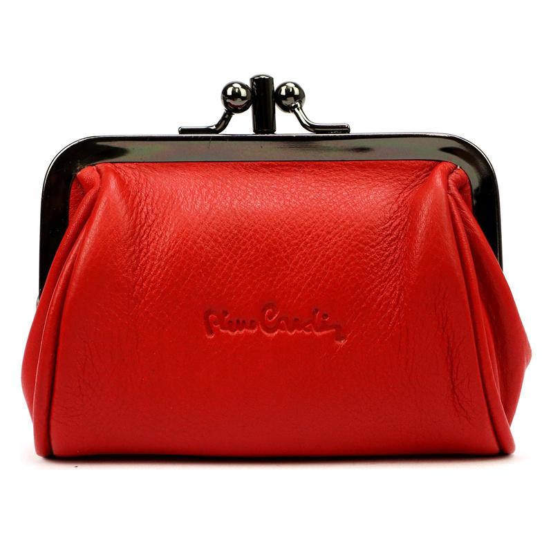 Pierre Cardin damska portmonetka skóra naturalna portfel bigiel