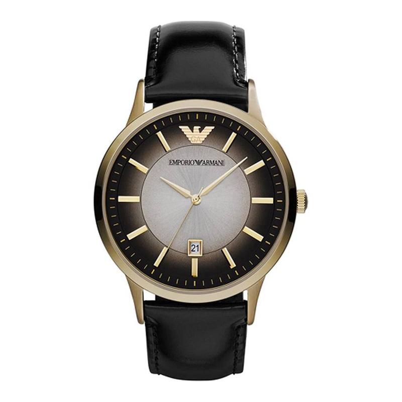 Zegarek ARMANI AR2467. Kwarcowy, Kolor czarny. Mężczyzna.