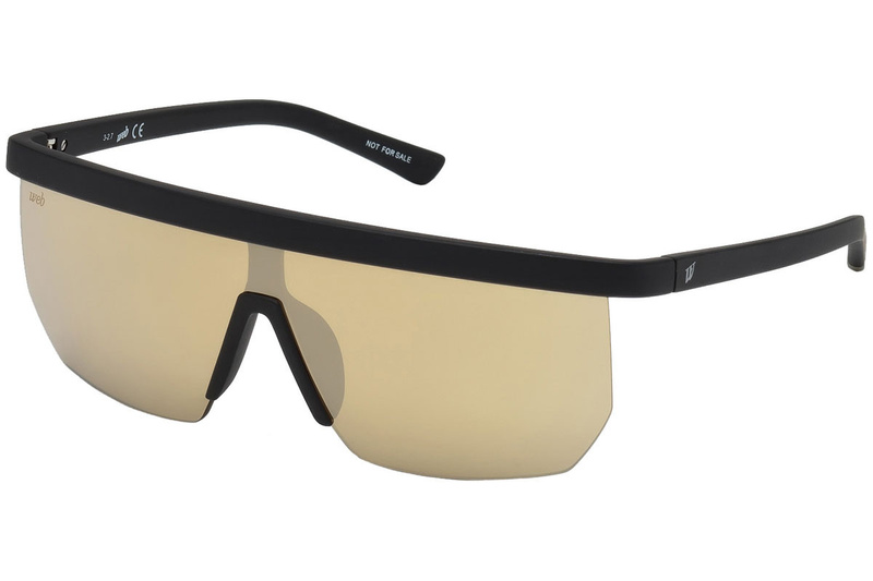 Okulary WEB EYEWEAR WE0221-02G. Okulary przeciwsłoneczne, Kolor złoty. Unisex.
