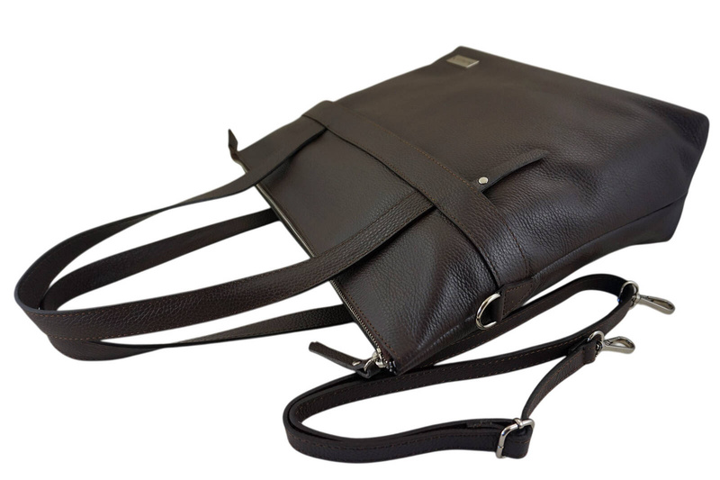 Torebka skórzana shopperbag na ramię Barberini's