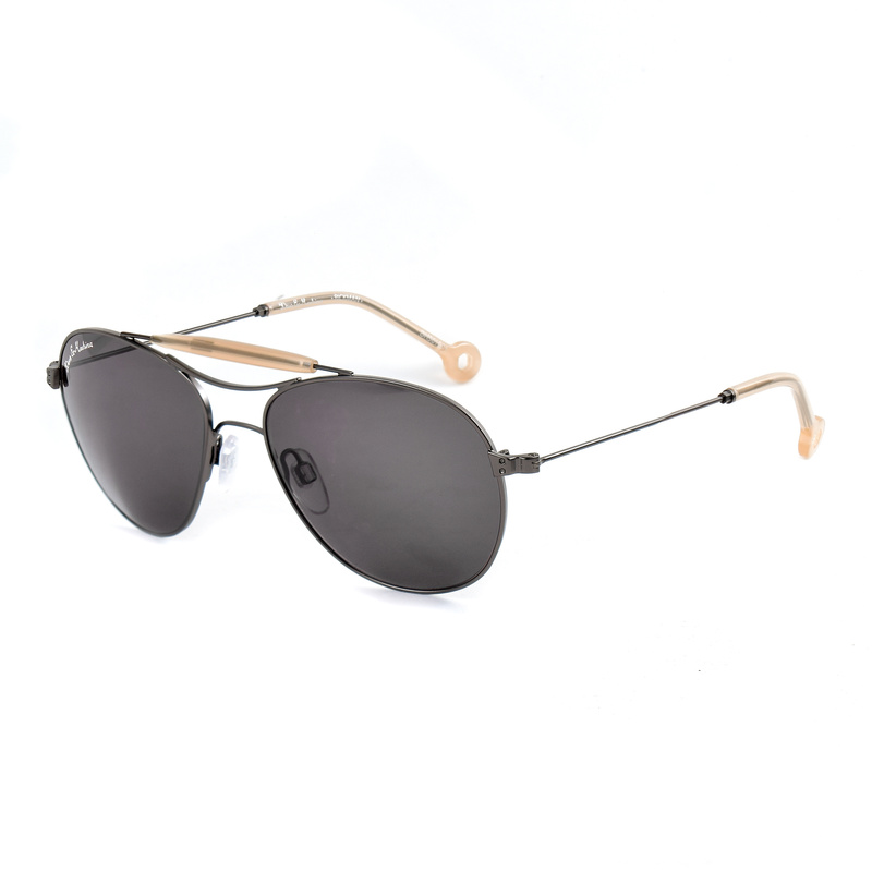 Okulary HALLY&SON DEUS DH501S01. Okulary przeciwsłoneczne, Kolor GUN METAL. Unisex.