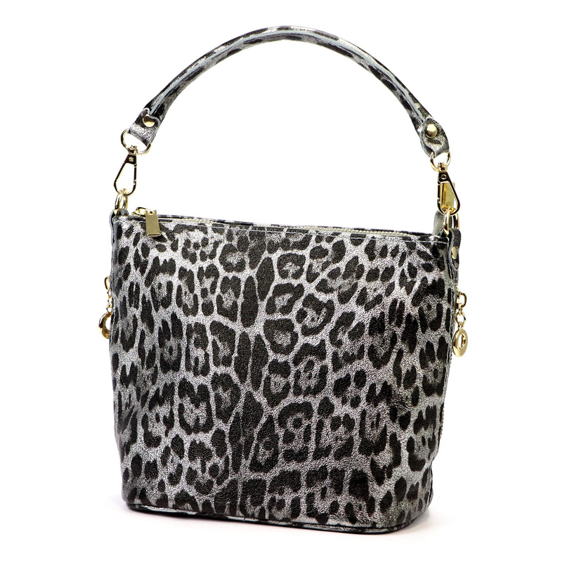 Patrizia damska torebka na ramię skóra naturalna torba z kieszenią