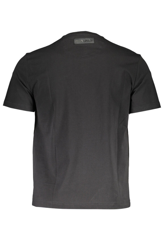 T-SHIRT MĘSKI Z KRÓTKIM RĘKAWEM PLEIN SPORT CZARNY