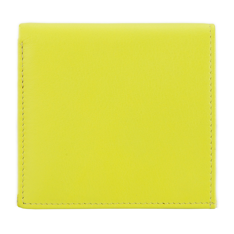 DuDu portmonetka portfel skóra naturalna Mała kontrastujące kolory RFID