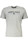 MĘSKA KOSZULKA Z KRÓTKIM RĘKAWEM NORTH SAILS SZARY