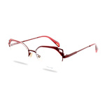 Okulary POLICE VPLA0408E6. Okulary, Kolor czerwony. Kobieta.