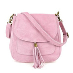 Torebka skórzana Damska Zamszowa Listonoszka retro X40