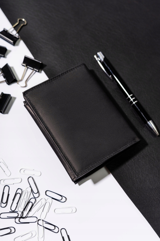 Skórzany męski portfel Wild N4-CHM-NL RFID