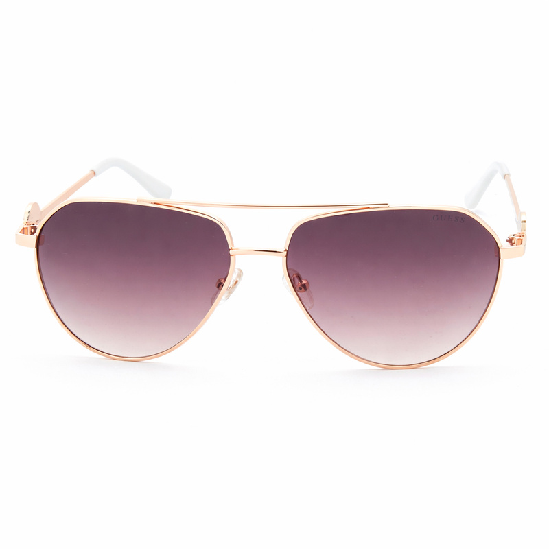 Okulary GUESS GF6140-32F. Okulary przeciwsłoneczne, Kolor złoty. Kobieta.