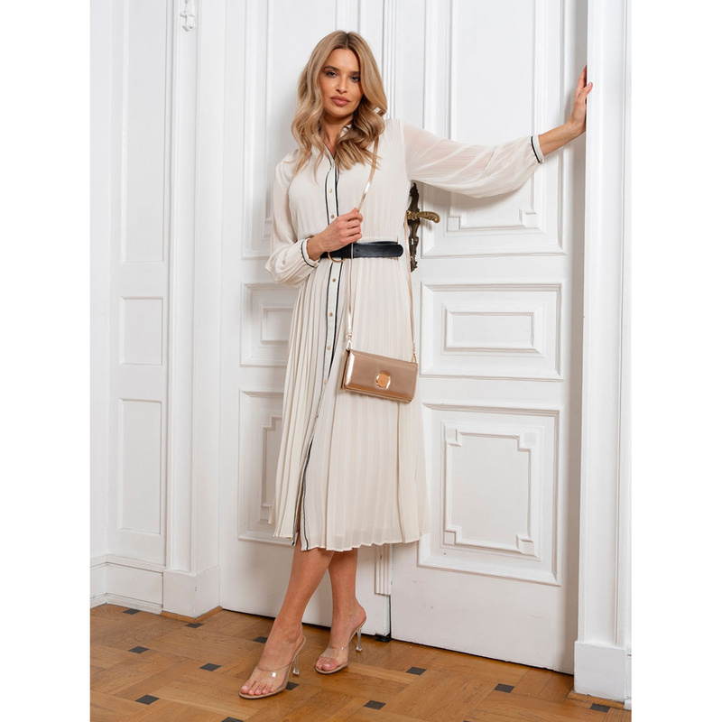 Elegancka wizytowa torebka portfel 2w1 od Rovicky