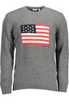 US POLO ASSN. MĘSKI SZARY SWETER