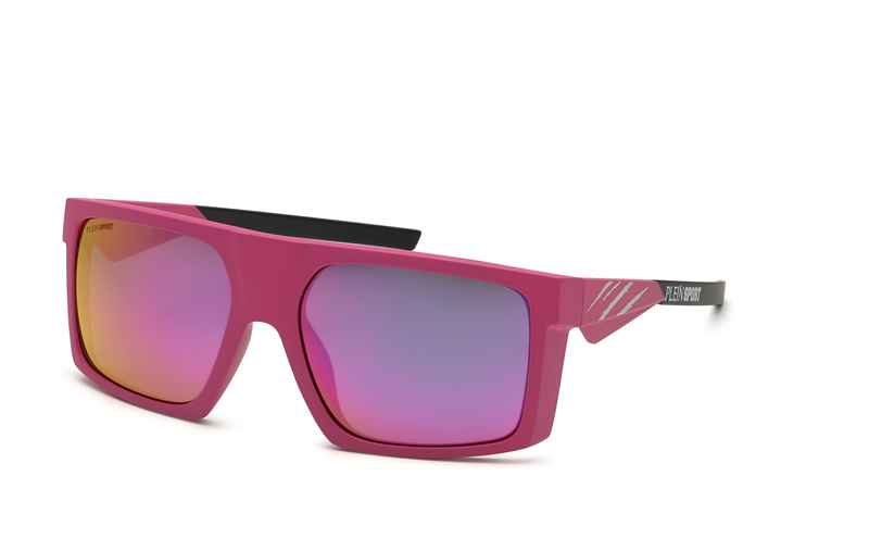 Okulary PHILIPP PLEIN SSP009-586YLP. Okulary przeciwsłoneczne, Kolor różowy. Mężczyzna.