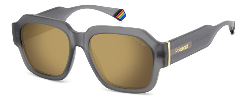 Okulary POLAROID PLD6212SXRIW. Okulary przeciwsłoneczne, Kolor szary. Unisex.