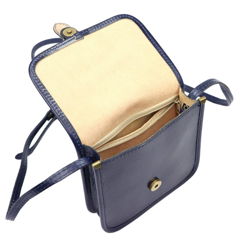 Florence damska listonoszka przez ramię skóra naturalna klasyczna torebka