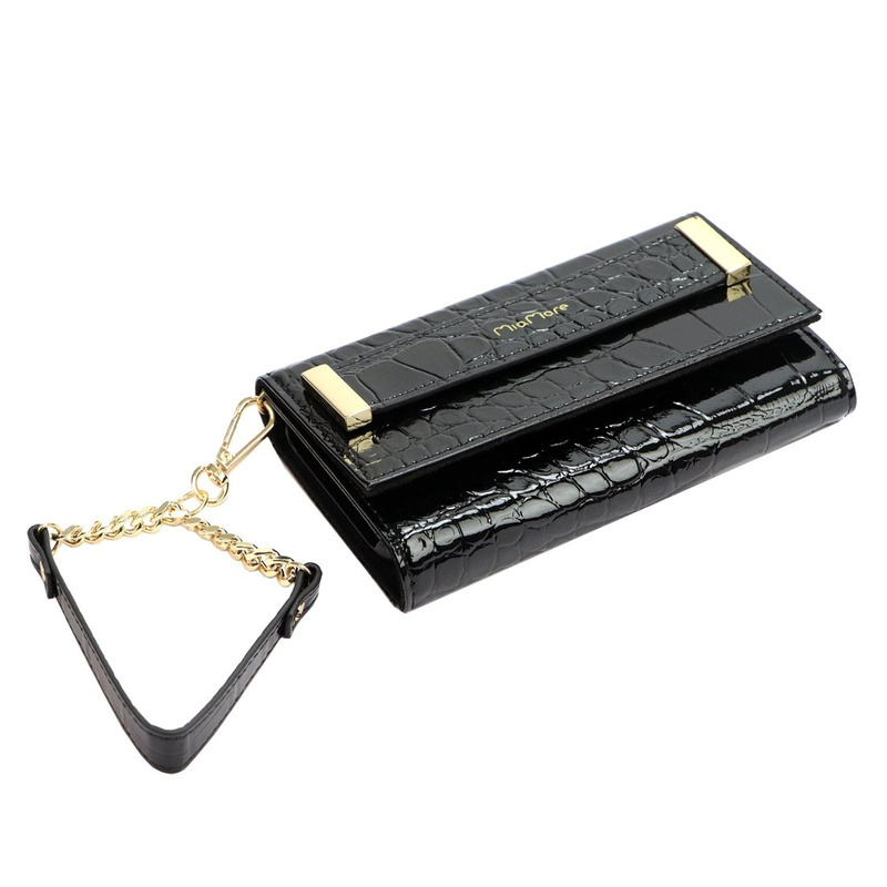 MiaMore case iPhone 13 etui na telefon z klapą i przegrodami na karty