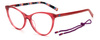 Okulary M MISSONI MMI-0009-8CQ. Okulary, Kolor Cherry. Kobieta.
