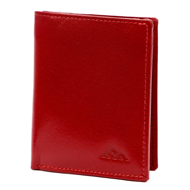 EL FORREST męskie etui na karty i dokumenty skórzane pionowe ochrona RFID