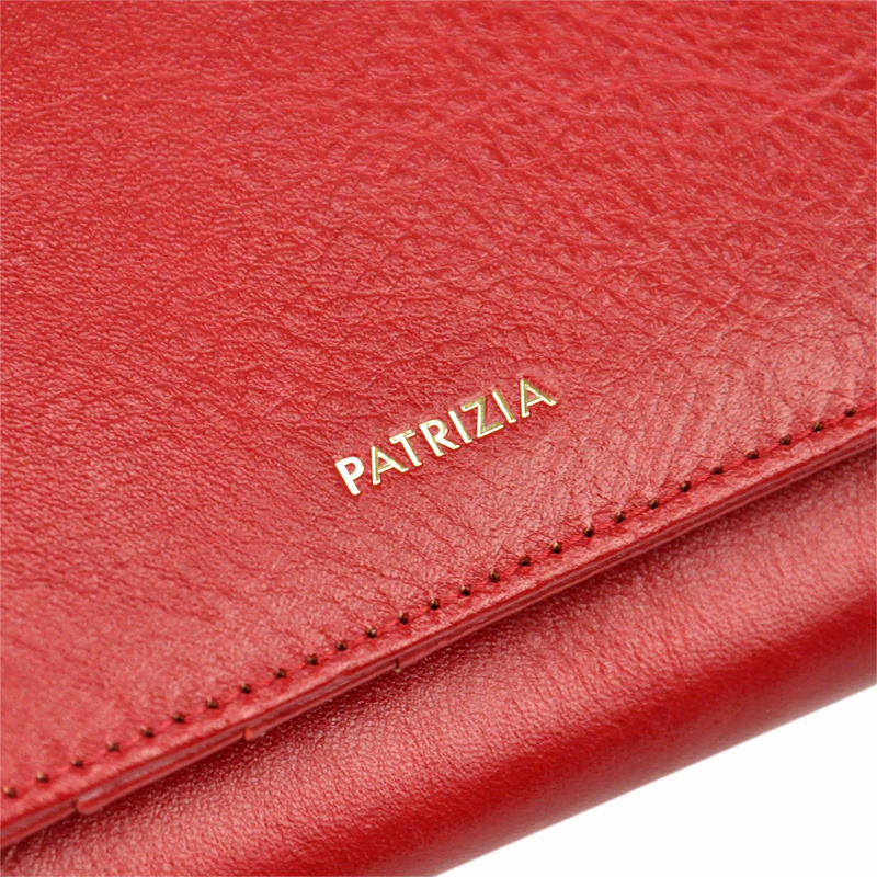 Podłużny Skórzany damski portfel PATRIZIA z RFID