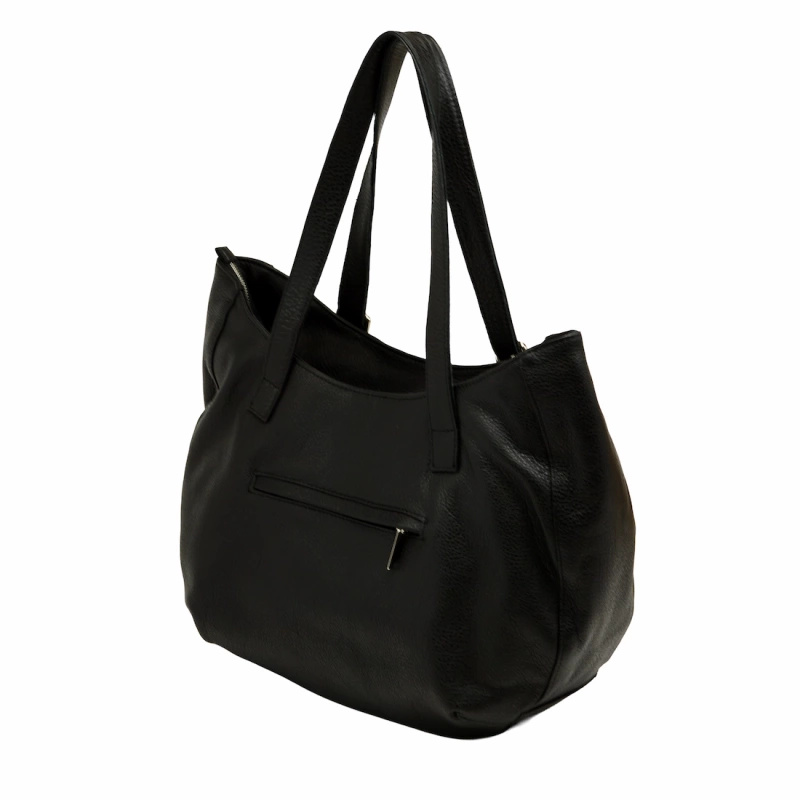 Duża stylowa shopperbag na ramię skórzana Voyager