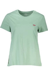 ZIELONY DAMSKI T-SHIRT Z KRÓTKIM RĘKAWEM LEVI&#39;S