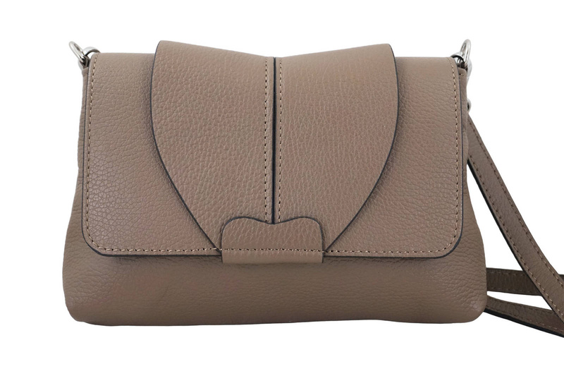 Elegancka torebka wieczorowa - Beżowa ciemna