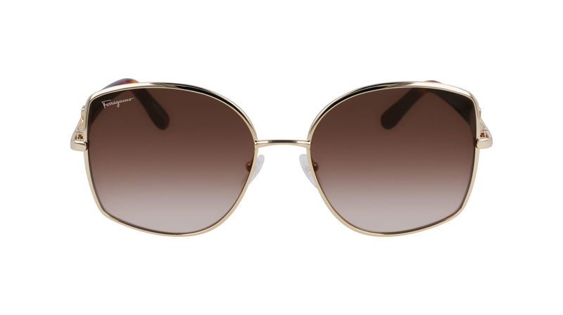 Okulary FERRAGAMO SF304S5818745. Okulary przeciwsłoneczne, Kolor złoty. Kobieta.