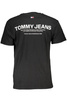 MĘSKI T-SHIRT Z KRÓTKIM RĘKAWEM TOMMY HILFIGER CZARNY