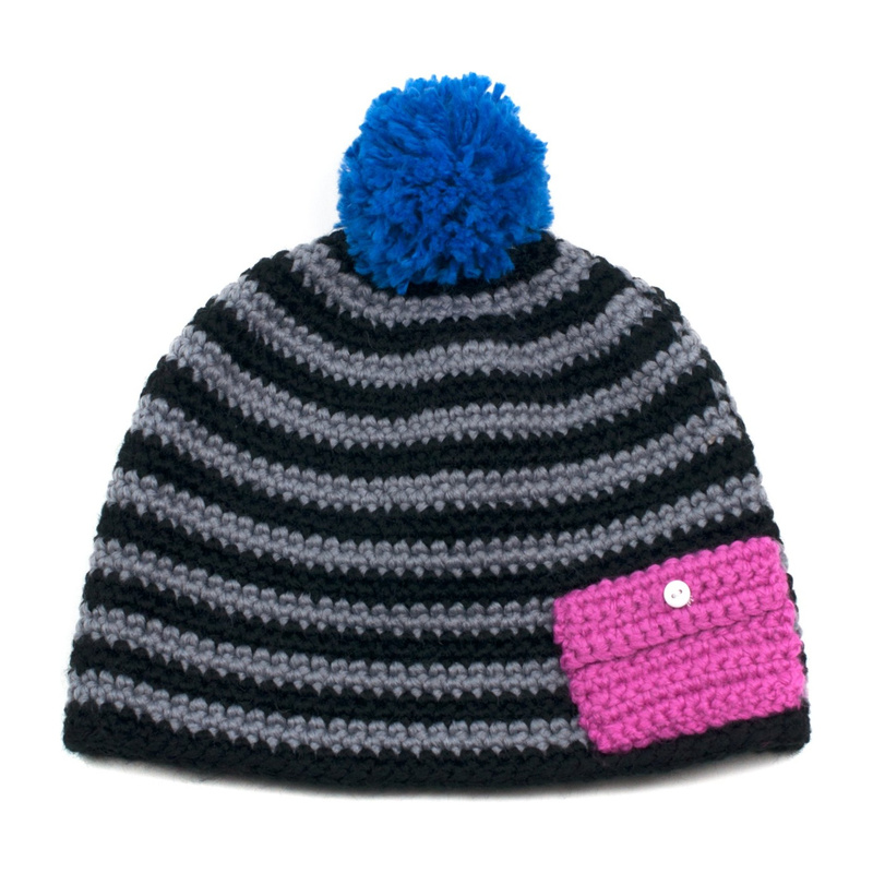 Czapka Ciepłe Warkocze