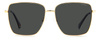 Okulary POLAROID PLD6164GSRHLM. Okulary przeciwsłoneczne, Kolor czarny złoty. Kobieta.