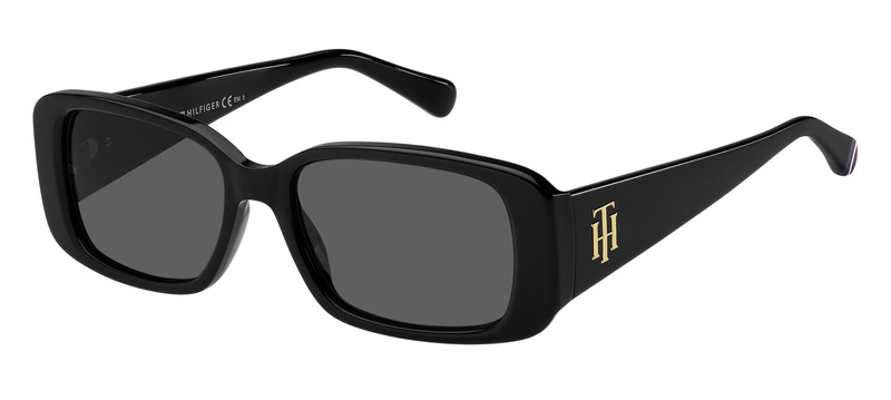 Okulary TOMMY HILFIGER TH-1966-S-807. Okulary przeciwsłoneczne, Kolor czarny. Kobieta.