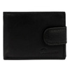 Money Kepper kompaktowy męski portfel skóra naturalna zatrzask system RFID