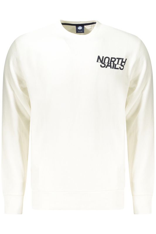NORTH SAILS MĘSKA BLUZA Z ROZPINANYM NA ZAMEK BIAŁA