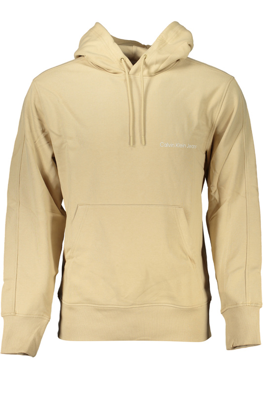 BEŻOWA BLUZA MĘSKA BEZ ZAMKA CALVIN KLEIN