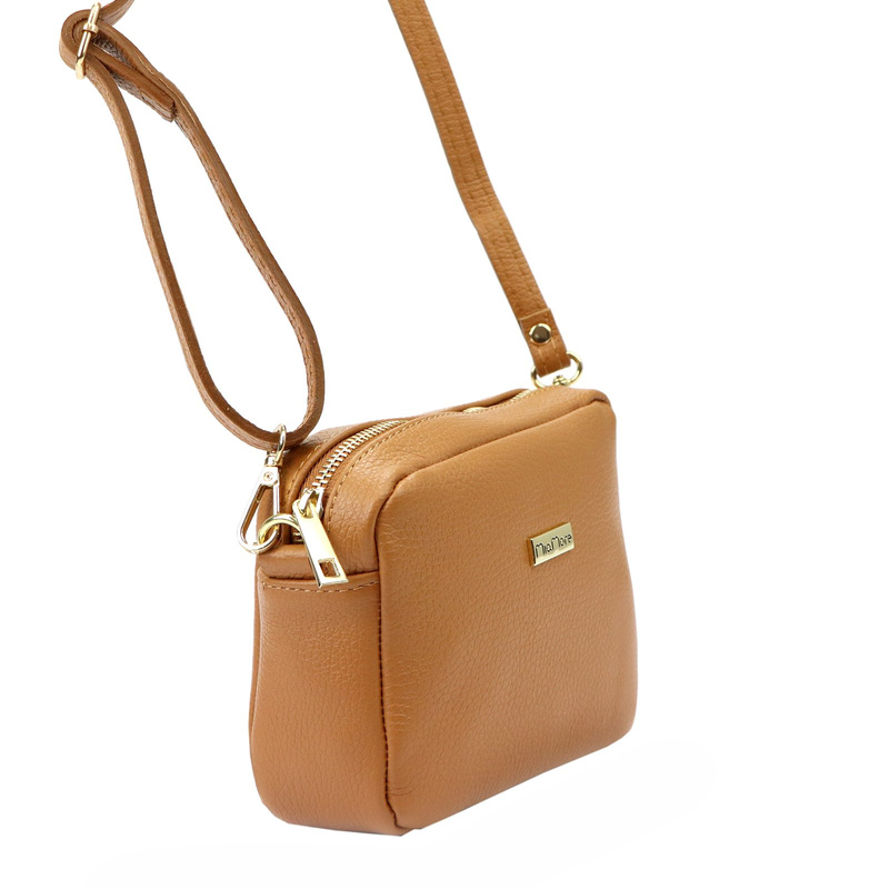 MiaMore damska listonoszka skóra naturalna torebka na ramię miejska