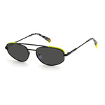 Okulary POLAROID PLD6130S08A. Okulary przeciwsłoneczne, Kolor czarny szary. Unisex.