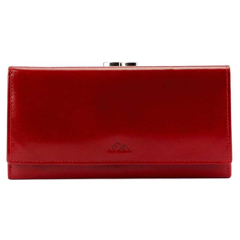 EL FORREST podłużna portmonetka duży damski portfel skóra naturalna RFID