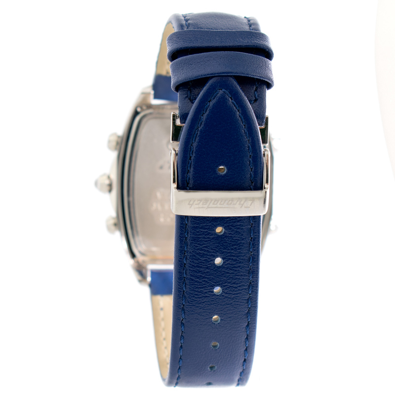 Zegarek CHRONOTECH CT7677M-03. Kwarcowy, Kolor niebieski. Mężczyzna.