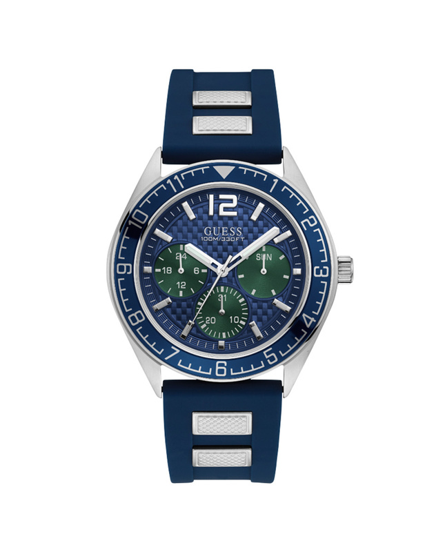 Zegarek GUESS W1167G1. Kwarcowy, Kolor niebieski. Mężczyzna.