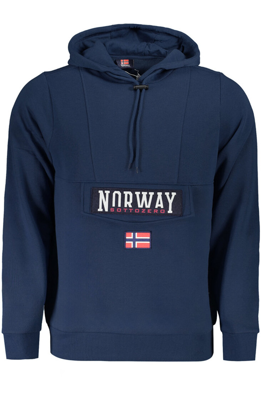 NIEBIESKA BLUZA BEZ ZAMKA MĘSKA NORWEGIA 1963