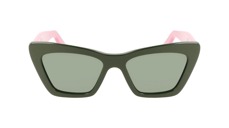 Okulary FERRAGAMO SF929S-304. Okulary przeciwsłoneczne, Kolor zielony. Kobieta.